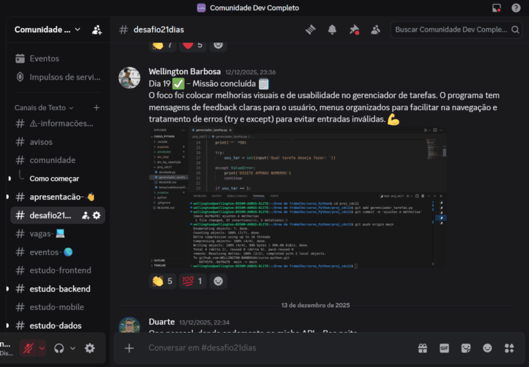 Comunidade Dev Completo – DevSteph